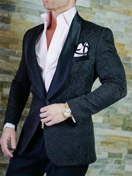 men's suits & blazers custom made groomsmen shawl satin lapel groom tuxedos black men wedding/prom man blazer ( jacket + pants tie) z61, White;black
men's suits & blazers custom made groomsmen shawl satin lapel groom tuxedos black men wedding/prom man blazer ( jacket + pants tie) z61, White;black