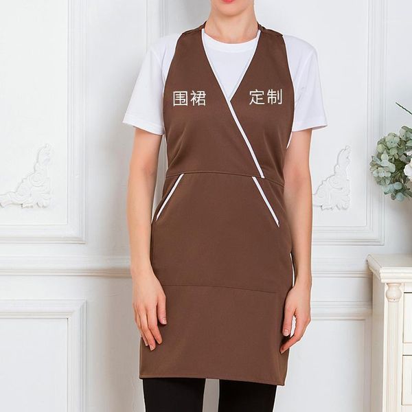 aprons customized apron printing custom made home kitchen waterproof waist1