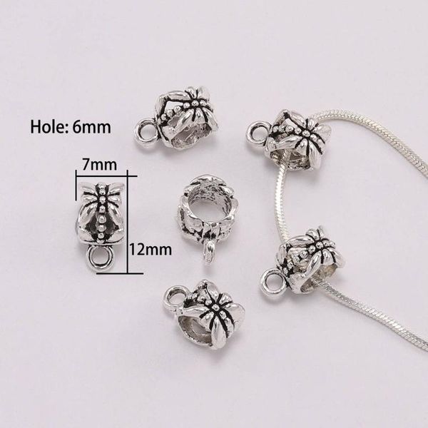20pcs/lot antique clip bail beads pendant clasp necklace connector bail beads for diy jewelry making bracelet acc jllbpl, Silver
20pcs/lot antique clip bail beads pendant clasp necklace connector bail beads for diy jewelry making bracelet acc jllbpl, Silver