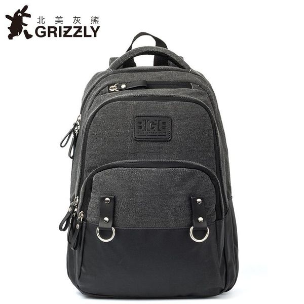 grizzly men canvas backpack lapnotebook mochila travel bags for teenger boys schoolbags casual multifunction rucksacks 
grizzly men canvas backpack lapnotebook mochila travel bags for teenger boys schoolbags casual multifunction rucksacks