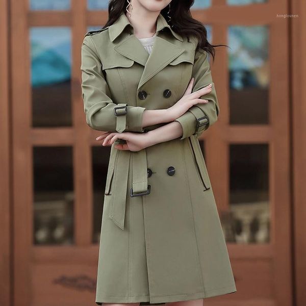 women 2020 spring autumn new fashion classic double breasted trench coat female casual slim business windbreaker outerwear t3211, Tan;black
women 2020 spring autumn new fashion classic double breasted trench coat female casual slim business windbreaker outerwear t3211, Tan;black