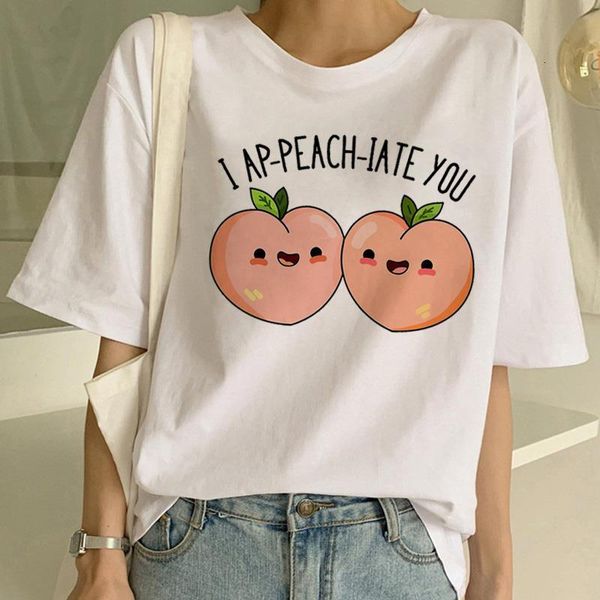 harajuku tshirt fashion women tshirt cute t shirts women ullzang t-shirts 90s peach graphic tshirts funny tees female tshirt, White
harajuku tshirt fashion women tshirt cute t shirts women ullzang t-shirts 90s peach graphic tshirts funny tees female tshirt, White