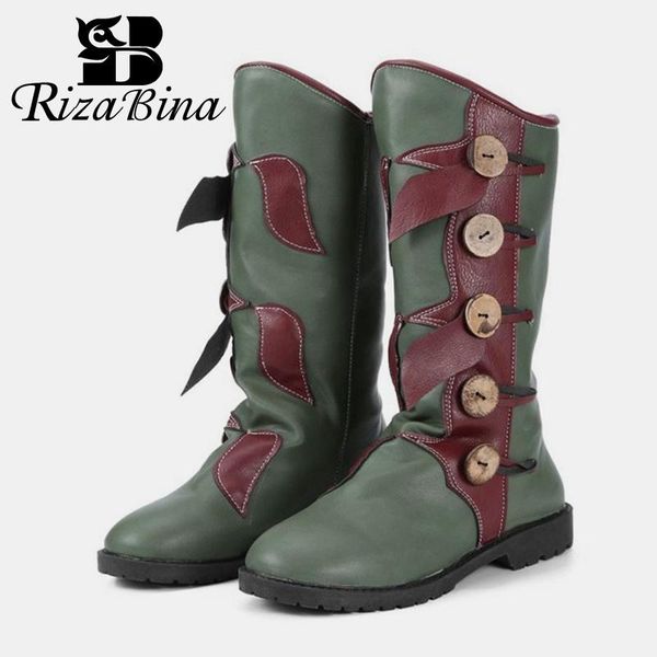 rizabina women boots new fashion winter warm shoes women buckle vintage style lady flower street daily footwear size 34-43, Black
rizabina women boots new fashion winter warm shoes women buckle vintage style lady flower street daily footwear size 34-43, Black