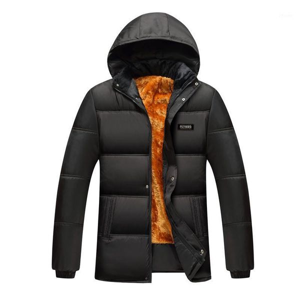 new winter jacket men thicken warm men parkas hooded fleece man's jackets outwear cotton coat parka jaqueta masculina1, Black
new winter jacket men thicken warm men parkas hooded fleece man's jackets outwear cotton coat parka jaqueta masculina1, Black
