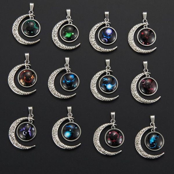 pendant necklaces jhsl 12 styles zodiac astrology men statement necklace moon noctilucent pendants stainless steel fashion jewelry gift drop, Silver
pendant necklaces jhsl 12 styles zodiac astrology men statement necklace moon noctilucent pendants stainless steel fashion jewelry gift drop, Silver