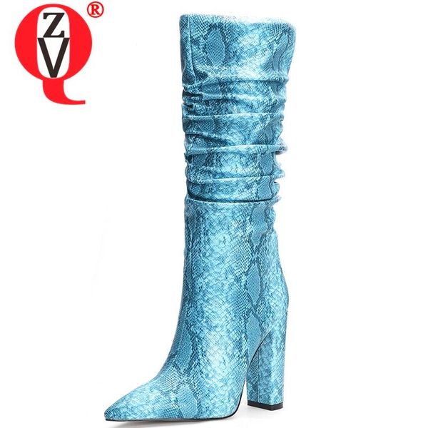 zvq winter new fashion mid calf boots outside super high heels pointed toe zip party women shoes drop shipping size 34-45, Black
zvq winter new fashion mid calf boots outside super high heels pointed toe zip party women shoes drop shipping size 34-45, Black