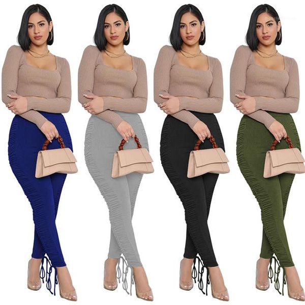 trousers skinny patchwork bandage pencil pants high street fashion solid color women clothes womens pleated casual, Black;white
trousers skinny patchwork bandage pencil pants high street fashion solid color women clothes womens pleated casual, Black;white