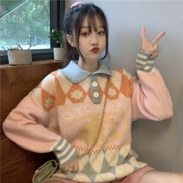 t-shirt new 2020 пуловер свободного polo пуловер top свитер шея свитер случайных универсальный топ с длинным рукавом женщин ktvkx, White;black
t-shirt new 2020 пуловер свободного polo пуловер top свитер шея свитер случайных универсальный топ с длинным рукавом женщин ktvkx, White;black