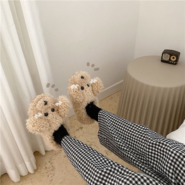 women winter slippers fashion khaki white non-slip cartoon girl cotton slides indoor outdoor shoes size 36-41
women winter slippers fashion khaki white non-slip cartoon girl cotton slides indoor outdoor shoes size 36-41