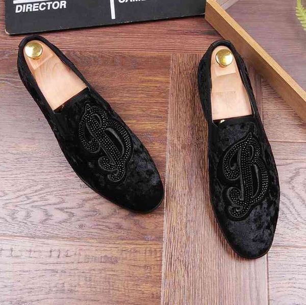 style strass men loafers black suede tiger rhinestones slippers party wedding dress shoes tassel men's flats genuine leathe z268
style strass men loafers black suede tiger rhinestones slippers party wedding dress shoes tassel men's flats genuine leathe z268
