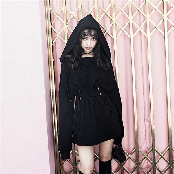 2020 new autumn winter women gothic girls punk mini dress long sleeve off shoulder black dress fashion dresses
2020 new autumn winter women gothic girls punk mini dress long sleeve off shoulder black dress fashion dresses