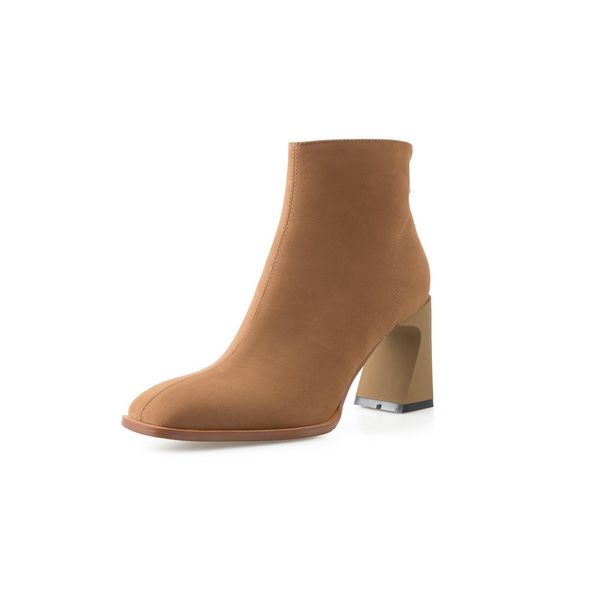suede leather working ankle boots winter boots women 2020 autumn winter back zipper square toe thick high heels shoes woman, Black
suede leather working ankle boots winter boots women 2020 autumn winter back zipper square toe thick high heels shoes woman, Black