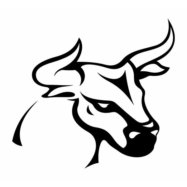 10.9*10.1cm classic tattoo bull simple design decal car styling decoration vinyl car stickers black/silver s1-2657
10.9*10.1cm classic tattoo bull simple design decal car styling decoration vinyl car stickers black/silver s1-2657