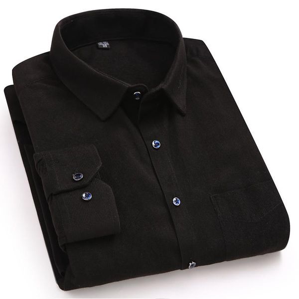 men's casual shirts arrival fashion men spring autumn corduroy long sleeve cotton loose turn-down collar plus size mlxl2xl3xl4xl, White;black
men's casual shirts arrival fashion men spring autumn corduroy long sleeve cotton loose turn-down collar plus size mlxl2xl3xl4xl, White;black