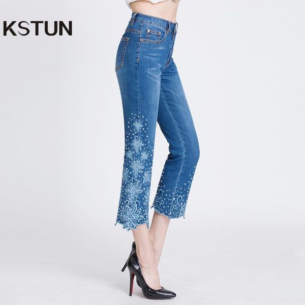kstun embroidered denim jeans women seuuined beaded ruffles flared pants bell bottoms blue stretch summer cropped trousers large1
kstun embroidered denim jeans women seuuined beaded ruffles flared pants bell bottoms blue stretch summer cropped trousers large1