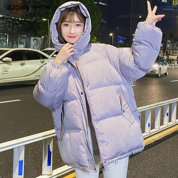 candy color keep warm women jackets quilted puffer parkas 2020 autumn winter high-quality hooded warm solid oversize short coat1, Black
candy color keep warm women jackets quilted puffer parkas 2020 autumn winter high-quality hooded warm solid oversize short coat1, Black