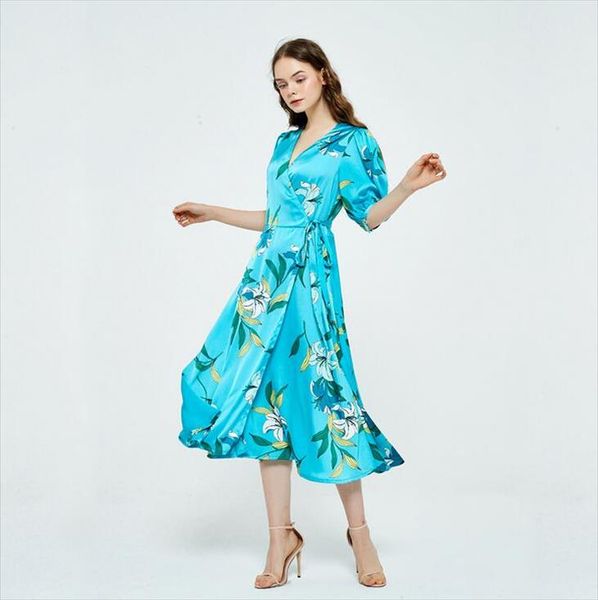 new arrived fashion summer 2020 new womens large lake blue floral lady temperament dress chiffon medium sleeve z1004, Black;gray
new arrived fashion summer 2020 new womens large lake blue floral lady temperament dress chiffon medium sleeve z1004, Black;gray