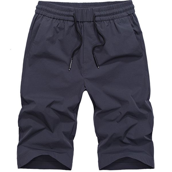 9822 casual shorts men's summer new fast drying pants solid mid waist elastic capris loose large, White;black
9822 casual shorts men's summer new fast drying pants solid mid waist elastic capris loose large, White;black