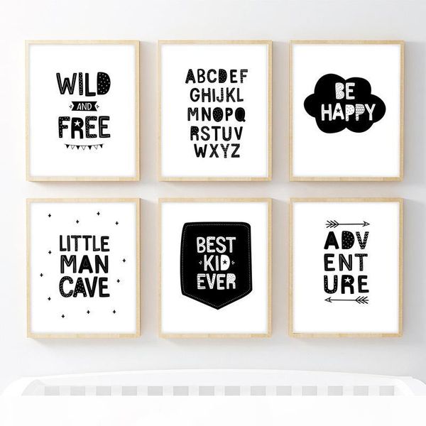 nursery wall art canvas painting black and white adventure be wild and quotes posters and prints nordic baby room picture
nursery wall art canvas painting black and white adventure be wild and quotes posters and prints nordic baby room picture
