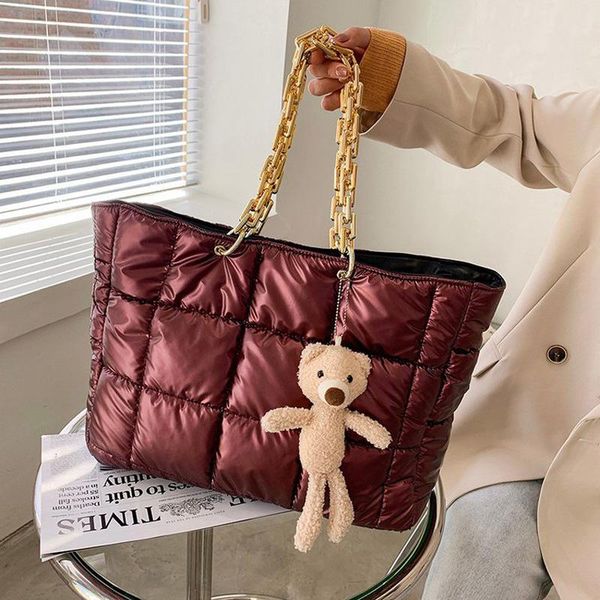 cross body space down large capacity bag winter fashion women's designer chain shoulder crossbody female lightweight cotton handbags
cross body space down large capacity bag winter fashion women's designer chain shoulder crossbody female lightweight cotton handbags