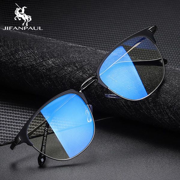 jifanpaul brand designer blue light blocking uv400 glasses women classic casual blue light glasses for women half frame, White;black
jifanpaul brand designer blue light blocking uv400 glasses women classic casual blue light glasses for women half frame, White;black