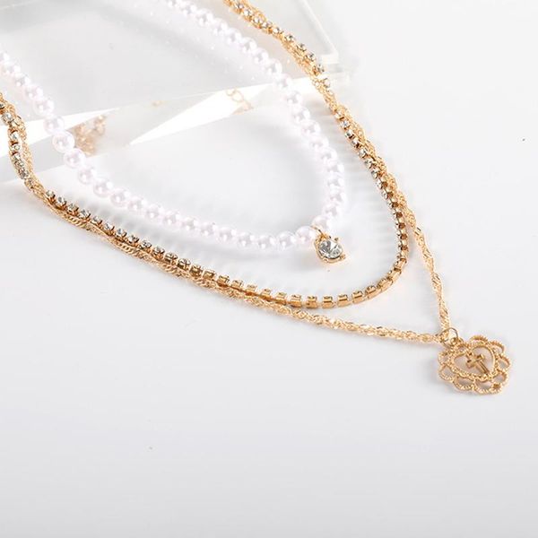 очаровательная женщина pearl сердца крест многослойная ожерелье мода rhinestone подвеска ключицы цепи творческий дамы партии ювелирных издел, Silver
очаровательная женщина pearl сердца крест многослойная ожерелье мода rhinestone подвеска ключицы цепи творческий дамы партии ювелирных издел, Silver