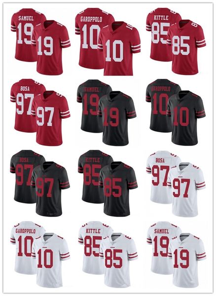 men women youth san francisco 49ers 85 george kittle 97 nick bosa 10 jimmy garoppolo red 19 deebo samuel football jerseys, Black;red
men women youth san francisco 49ers 85 george kittle 97 nick bosa 10 jimmy garoppolo red 19 deebo samuel football jerseys, Black;red