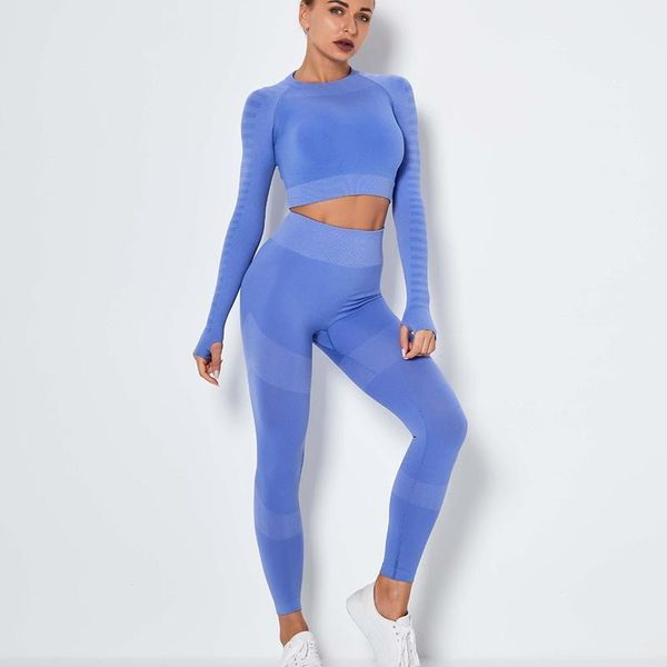 new seamless women sport set high elastic leggings slim long sleeve running sports fitness leggins workout female sportswear1, Gray
new seamless women sport set high elastic leggings slim long sleeve running sports fitness leggins workout female sportswear1, Gray