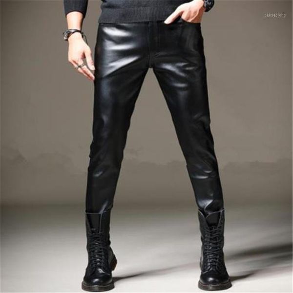 men spring pantalones warm pu pantalons plus size pu pencil pants male oversized plus velvet thick leather trousers stretch pant1, Black
men spring pantalones warm pu pantalons plus size pu pencil pants male oversized plus velvet thick leather trousers stretch pant1, Black