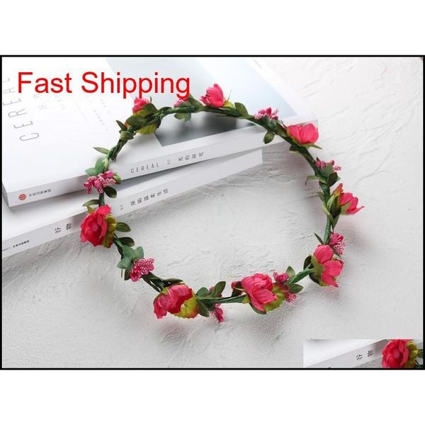 girls sweet lovely simulation flower headband wedding princess vacation garland bohemia hair accessories for big qylurn bde_home, Silver 
girls sweet lovely simulation flower headband wedding princess vacation garland bohemia hair accessories for big qylurn bde_home, Silver