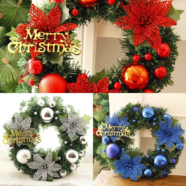 exgyf tingzhi decorations 30 brand three wreath new christmas flowers flowersaccessories christmas flowers decoration l mall beautiful wr
exgyf tingzhi decorations 30 brand three wreath new christmas flowers flowersaccessories christmas flowers decoration l mall beautiful wr
