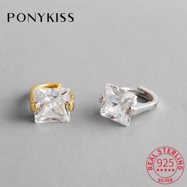 hoop & huggie ponykiss trendy 925 sterling silver big square zircon earrings for women party jewelry accessory wholesale gift, Golden;silver
hoop & huggie ponykiss trendy 925 sterling silver big square zircon earrings for women party jewelry accessory wholesale gift, Golden;silver