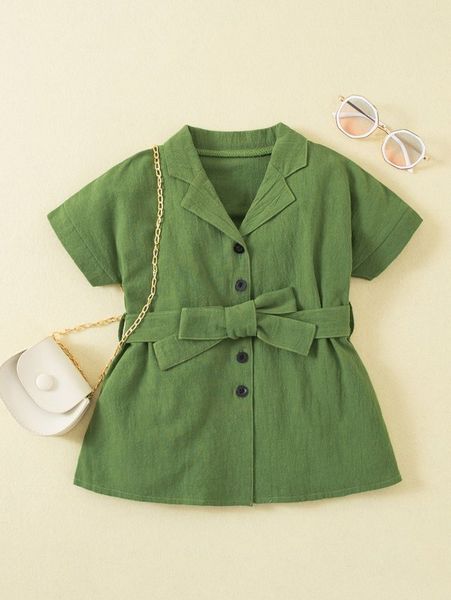 baby button front belted shirt dress she, Red;yellow
baby button front belted shirt dress she, Red;yellow