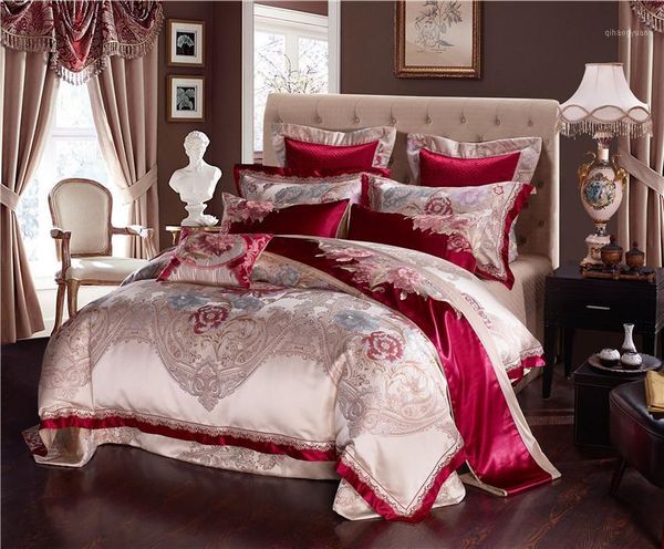 4/6/10pcs oriental luxury cotton satin royal bedding set king size wedding duvet cover bed/flat sheet bed spread set1
4/6/10pcs oriental luxury cotton satin royal bedding set king size wedding duvet cover bed/flat sheet bed spread set1