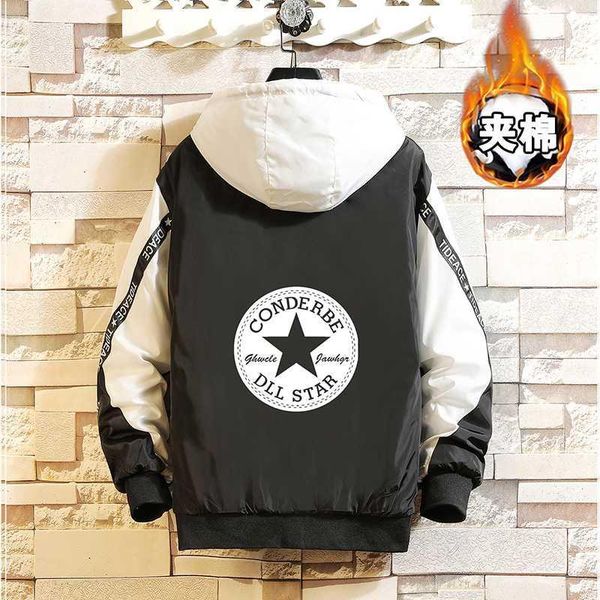 jacket men's autumn and winter cotton clothing casual fashion hooded patchwork street clothing jacket zipper hip hop1, Black;brown
jacket men's autumn and winter cotton clothing casual fashion hooded patchwork street clothing jacket zipper hip hop1, Black;brown