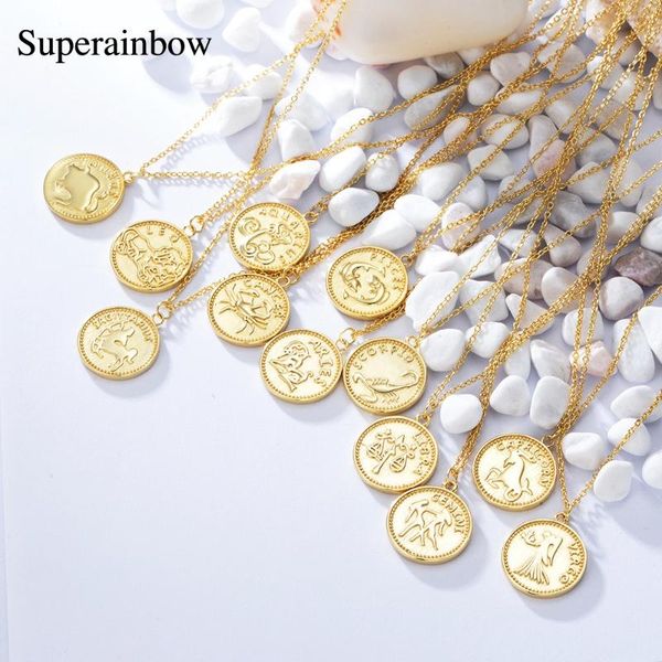 chains 12 constellation carve coin pendant 925 sterling silver horoscope necklace for women zodiac jewelry gold color wholesale sr-n178
chains 12 constellation carve coin pendant 925 sterling silver horoscope necklace for women zodiac jewelry gold color wholesale sr-n178