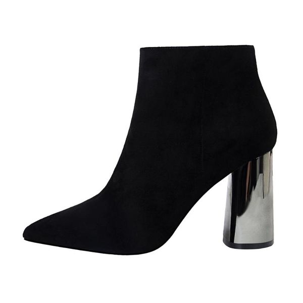 женщины boots черного острого нос elastic ботильоны блочные каблуки обувь осень зима женщина замша faux laidies партия обувь, Black
женщины boots черного острого нос elastic ботильоны блочные каблуки обувь осень зима женщина замша faux laidies партия обувь, Black