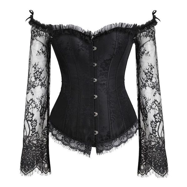 gym clothing women corset lace up satin boned overbust waist trainer bustier bodyshaper plus size g-string push shapewear, White;black
gym clothing women corset lace up satin boned overbust waist trainer bustier bodyshaper plus size g-string push shapewear, White;black