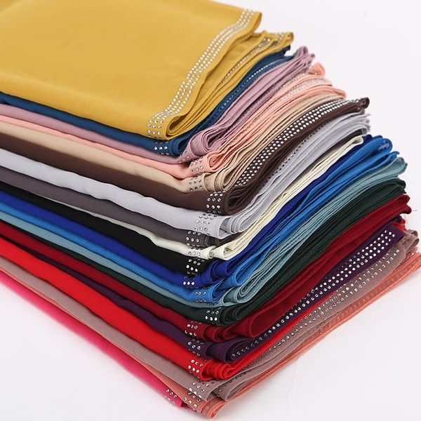 scarves 50pcs women shining three rows rhinestone plain crystal scarf solider color bubble chiffon shawl muslim mls057, Blue;gray
scarves 50pcs women shining three rows rhinestone plain crystal scarf solider color bubble chiffon shawl muslim mls057, Blue;gray