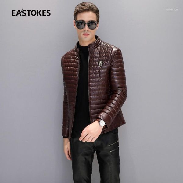 men duck down coats withe ribbed detail winter men faux leather jackets badge winter outwears down parkas plus size1, Black
men duck down coats withe ribbed detail winter men faux leather jackets badge winter outwears down parkas plus size1, Black