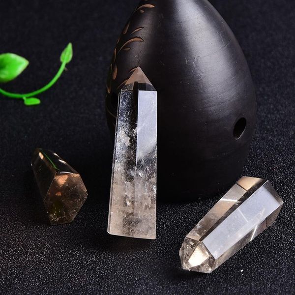 natural smoky quartz crystal point healing stone hexagonal prisms 50-80mm obelisk wand treatment stone tower diy qylvnz, Black
natural smoky quartz crystal point healing stone hexagonal prisms 50-80mm obelisk wand treatment stone tower diy qylvnz, Black