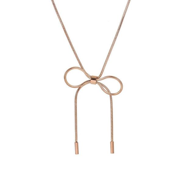 jioromy exaggerated necklace for women titanium steel twisted bow jewelry girl gifts chokers bowknot necklaces, Golden;silver
jioromy exaggerated necklace for women titanium steel twisted bow jewelry girl gifts chokers bowknot necklaces, Golden;silver