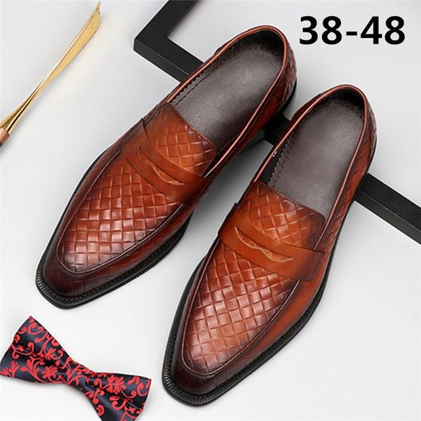 whoholl fashion business dress men shoes new classic leather men's suits shoes fashion slip on dress shoe men oxfords size 37-48, Black
whoholl fashion business dress men shoes new classic leather men's suits shoes fashion slip on dress shoe men oxfords size 37-48, Black