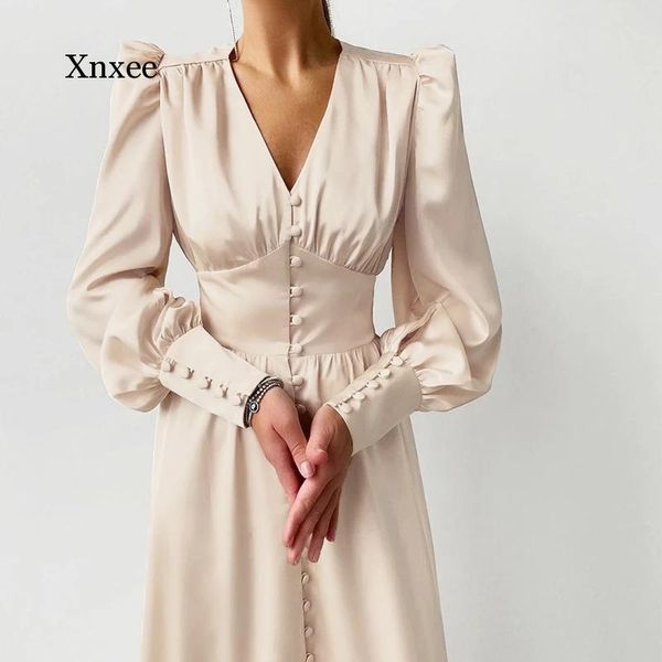 women's party dress satin prom lantern sleeve a-line high waist slim elegant lady dresses new year 2021 christmas ball evening, Black;gray
women's party dress satin prom lantern sleeve a-line high waist slim elegant lady dresses new year 2021 christmas ball evening, Black;gray