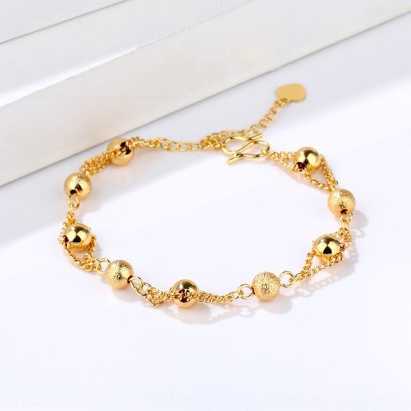 plated sand bead gold bracelet vietnam gold plated bracelet new creative imitation jewelry hfvtb, Golden;silver
plated sand bead gold bracelet vietnam gold plated bracelet new creative imitation jewelry hfvtb, Golden;silver