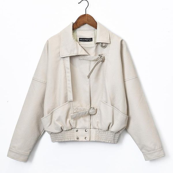 men's down & parkas easy bf wind pu leather clothing woman short slender and slim white jacket locomotive loose coat1, Black
men's down & parkas easy bf wind pu leather clothing woman short slender and slim white jacket locomotive loose coat1, Black