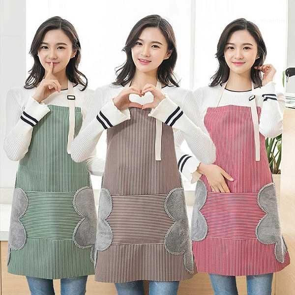 aprons kitchen oil resistant waterproof thick apron cooking overclothes household korean-style with hand cleaning ap1
aprons kitchen oil resistant waterproof thick apron cooking overclothes household korean-style with hand cleaning ap1