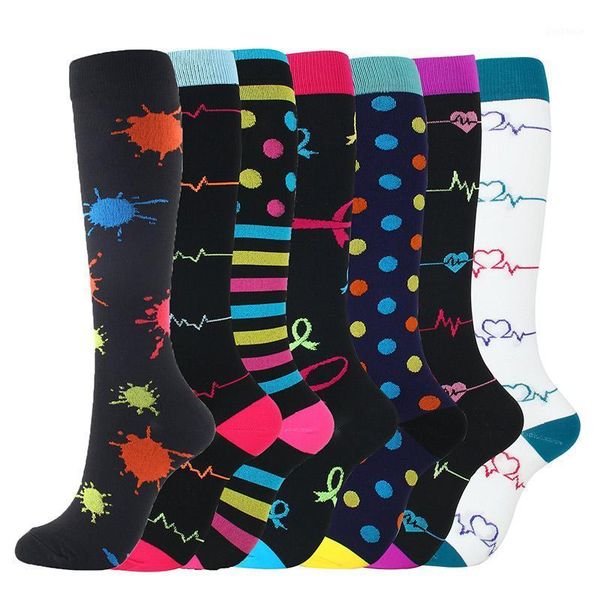 sports socks 7 pair compression stockings funny pattern leg pressure running cycling breathable compress sportswear1, Black
sports socks 7 pair compression stockings funny pattern leg pressure running cycling breathable compress sportswear1, Black