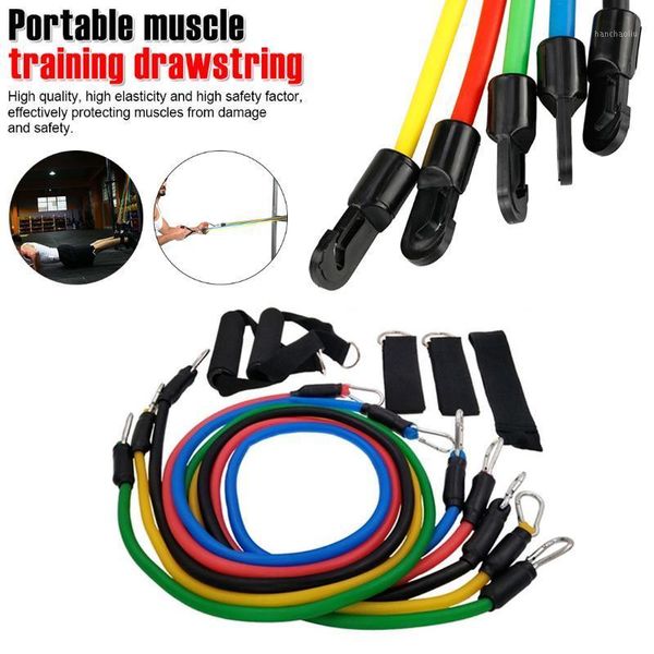 resistance bands 11pcs portable pull rope muscle training kits elasticity chest expander puller fitness rope1
resistance bands 11pcs portable pull rope muscle training kits elasticity chest expander puller fitness rope1