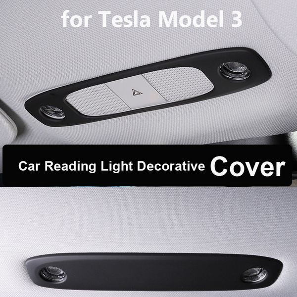 carbon fiber reading light cover for tesla model 3 imitate car interior accessories patch front rear reading light decorative
carbon fiber reading light cover for tesla model 3 imitate car interior accessories patch front rear reading light decorative